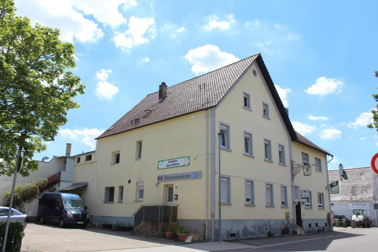 فندق Gasthaus Zum Ritter Karlsdorf-Neuthard المظهر الخارجي الصورة